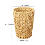 Perforated Plastic Small Trash Can Wastebask Waste Bin Garbage Container for Bathroom Bedroom Office Kitchen In Australia - Darrahopens