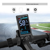 M5 Electric Bike Color LCD Display Meter 36V 48V/15A 6 Tube Sine Wave Controller E Scooter LCD Panel for Mountain EBike In Australia - Darrahopens