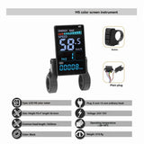 M5 Electric Bike Color LCD Display Meter 36V 48V/15A 6 Tube Sine Wave Controller E Scooter LCD Panel for Mountain EBike In Australia - Darrahopens