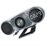 Wireless Charging Bluetooth Speaker FM Radio TF AUX USB Hands-Free Alarm Clock Decoration Ambient Light Sound Box In Australia - Darrahopens