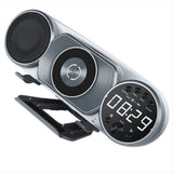 Wireless Charging Bluetooth Speaker FM Radio TF AUX USB Hands-Free Alarm Clock Decoration Ambient Light Sound Box In Australia - Darrahopens