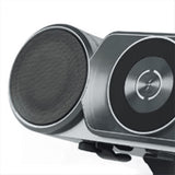 Wireless Charging Bluetooth Speaker FM Radio TF AUX USB Hands-Free Alarm Clock Decoration Ambient Light Sound Box