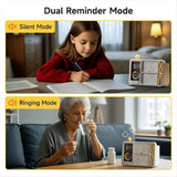 Visual Timer for Kids Adults, ADHD Timer with Planning Board for Schedules, Task Timer Toddler Visual Timer Silent Timer