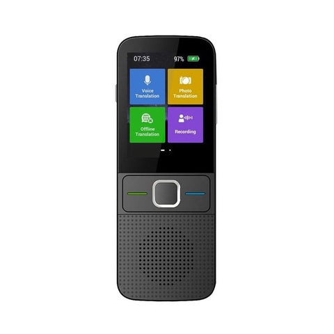 T10 Smart Voice Translator Instant Real-Time Translation 137+ Languages, Powered Offline Capabilities Black In Australia - Darrahopens