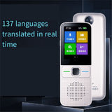 T10 Smart Voice Translator Instant Real-Time Translation 137+ Languages, Powered Offline Capabilities Black