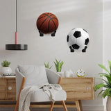 8X Medicine Ball Holder,Exercise Ball Wall Rack for Gym Garage Storage Yoga Ball,for Yoga Ball/Stability Ball/Basketball In Australia - Darrahopens