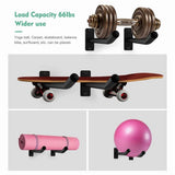 8X Medicine Ball Holder,Exercise Ball Wall Rack for Gym Garage Storage Yoga Ball,for Yoga Ball/Stability Ball/Basketball