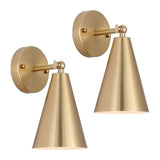 Set of 2, Wall Lighting Fixtures Indoor Decor Wall Mount Swing Arm Lamp for Bedroom,Bedside,Kitchen,Reading