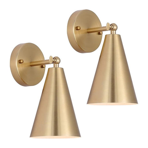 Set of 2, Wall Lighting Fixtures Indoor Decor Wall Mount Swing Arm Lamp for Bedroom,Bedside,Kitchen,Reading