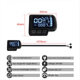 Ebike Motor Controller LCD LED Display 36V 48V 30A 750W 1000W 2 Model Controller Electric Bicycle EN06 Display