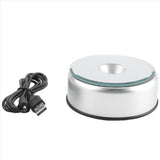 5X Display Turntable Base for Crystals Glass Art,LED Colored Rotating Crystal Display Base Stand with USB Cable In Australia - Darrahopens