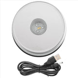 5X Display Turntable Base for Crystals Glass Art,LED Colored Rotating Crystal Display Base Stand with USB Cable In Australia - Darrahopens