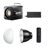80W COB Camera Light Video Dimmable Light 2500-6500K Photographic LED Light for Photo Studio Film Livstreaming US PLUG In Australia - Darrahopens