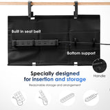 27.56" Cable Management Tray – Stable Protective Pads, Drill-Free Installation, Ideal Cord Hider for Office & Home