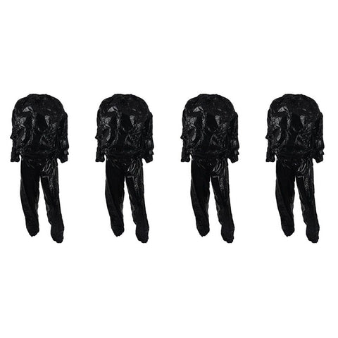 4X Heavy Duty Fitness Weight Loss Sweat Sauna Suit Exercise Gym Anti-Rip Black 4XL In Australia - Darrahopens