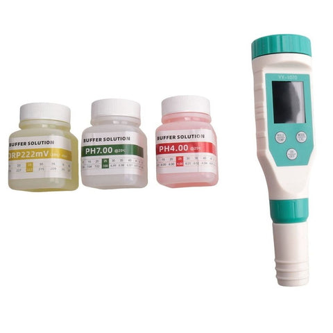 7 in 1 PH/Free Chlorine/ORP/EC/TDS/Salt/Temp PH Meter Swimming Pool Salinity Tester IP67 Waterproof for Aquarium In Australia - Darrahopens