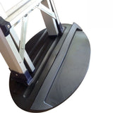 Black Non- Rubber Ladder Stabilizer Pad for Stepladder Safety and Secure Support Mat