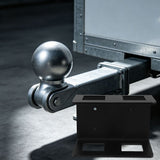 Black Trailer Hitch Holder for Truck Bed - and Compatible with Various Truck and SUV Models
