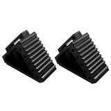 Heavy Duty Rubber Wheel Chock for Car and Truck, Portable Parking Block with Non- Grip Bottom, 1 Pc