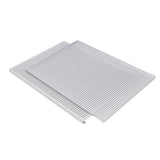 Set Of 2 Aluminum Oven Baking Sheet Puff Pastry Tray Nonstick Perforated Dish for Meat and Dessert Pans In Australia - Darrahopens