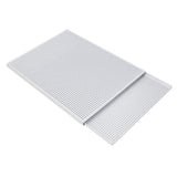 Set Of 2 Aluminum Oven Baking Sheet Puff Pastry Tray Nonstick Perforated Dish for Meat and Dessert Pans In Australia - Darrahopens