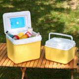 6L Camping Coolers Box Insulated Ice Chest Ice Bucket Outdoor Hard Coolers for Camping Picnics Beach Drink Beverages