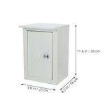 Weatherproof Outdoor Electrical Meter Box Grey Metal for Home Quick Installation In Australia - Darrahopens