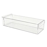 Clear Rectangular Acrylic Dessert Container With Dust Cover Portable Storage For Cake Pastry Home Party Use In Australia - Darrahopens