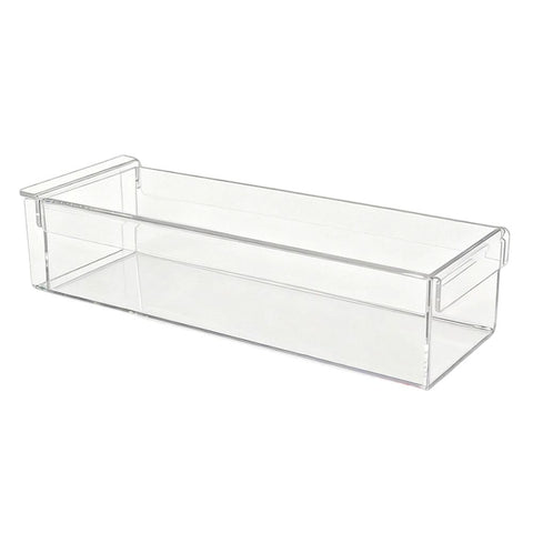 Clear Rectangular Acrylic Dessert Container With Dust Cover Portable Storage For Cake Pastry Home Party Use In Australia - Darrahopens