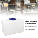 RV Water Holding Tank 5 Gallons Large Capacity Perfect Sealing RV Water Tank for Trailer Camper Boat Yacht