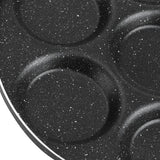7 Holes Frying Pan Non Stick Fried Eggs Cooking Pan Burger Mold Household Kitchen Cookware In Australia - Darrahopens