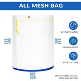 5 Packs  All-Mesh Filter Bags, 5 Gallon Dry Sift Screens for Hash, Pressing Screen & Storage Straining, Reusable Mesh Screen Cleaner, Micron Filter Bags Strainer In Australia - Darrahopens