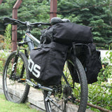3 In 1 Multifunction Road Mountain Bike Bag Rear Seat Trunk Bag With Waterproof Rain Cover