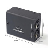 Light USB To DMX512 LED Light Control Stage Lighting Controller Channels Decoder Module With CD In Australia - Darrahopens