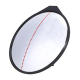 Convex Mirror 360-Degrees Swing Putting Convex Mirror, Identify Bad Posture and Correct Movements with Wide Angle Mirror, Stand Steadily and Adjustable for Beginners and Enthusiasts