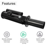 1Pc Gym Fitness Equipment T Bar Row Attachment Steel Barbell Sleeve Black In Australia - Darrahopens