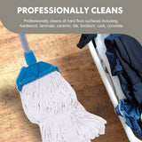 3 PCS Replaceable Mop Detachable Top Plastic Cloth Trapeadores Floor Cleaning