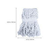 3 PCS Replaceable Mop Detachable Top Plastic Cloth Trapeadores Floor Cleaning