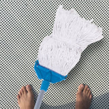 3 PCS Replaceable Mop Detachable Top Plastic Cloth Trapeadores Floor Cleaning