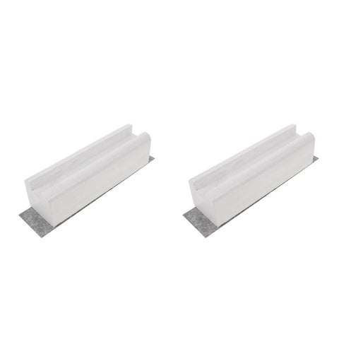2-Pack Wooden Floor Mirror Holders Full Length Mirror Support Rack for Artwork and Display Stand