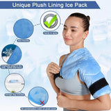 Shoulder Ice Pack Rotator Cuff Cold Therapy, Pain Relief, Reusable Hot Cold Therapy Gel Shoulder Ice Cold Pack for Frozen Shoulder,Sports Injuries,Bursitis, Tendinitis,Surgery Recovery