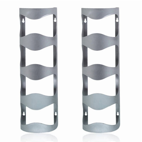 2X Wine Rack Wine Bottle Holder Bar Red Wine Stand Household Wall-Hanging Wine Storage Rack 4 Bottles Rack In Australia - Darrahopens