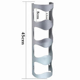 2X Wine Rack Wine Bottle Holder Bar Red Wine Stand Household Wall-Hanging Wine Storage Rack 4 Bottles Rack