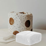 50Pcs Foldable White Tissue Paper Sheets Made from Virgin Wood Pulp for Hotel and Restaurant Use