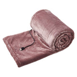 Weighted Blankets,USB Blanket Warm Blanket Warm Knee Washable Warm Shawl Blanket，USB Throw Washable Heated Blanket Cordless For Camping Winter
