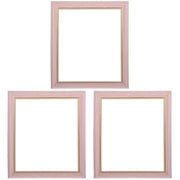 Wooden Canvas Frames 3 Sets for Photo Display, Art Projects, and Crafting