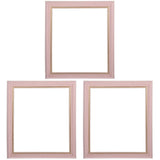 Wooden Canvas Frames 3 Sets for Photo Display, Art Projects, and Crafting