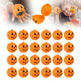 24pcs Pumpkin Box,Desktop Decor Party Container Pumpkin Decor Mini Pumpkin Bucket Plastic Pumpkin Candy Container Halloween Party Favor Decoration Trick for Holiday Party Supplies ﻿ In Australia - Darrahopens