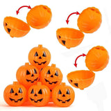 24pcs Pumpkin Box,Desktop Decor Party Container Pumpkin Decor Mini Pumpkin Bucket Plastic Pumpkin Candy Container Halloween Party Favor Decoration Trick for Holiday Party Supplies ﻿ In Australia - Darrahopens