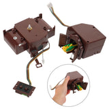 Quartz Clock Movement Kit with Easy Installation and Retro Brown Decorative Mechanism for Clock Repair In Australia - Darrahopens